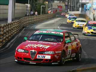 FIA WTCC 2005 Macau1 Slideshow Andre Couto Alfa Romeo