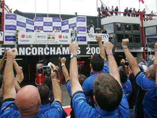 FIA WTCC 2005 Spa-Francorchamps Podium2