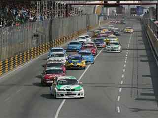 FIA WTCC 2005 Macau1 Slideshow Andy Priaulx RBM BMW