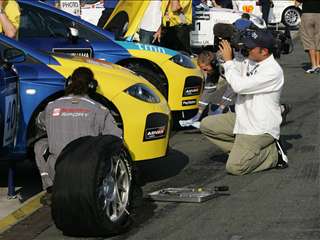 FIA WTCC 2007 Oschersleben SlideshowF Pit lane