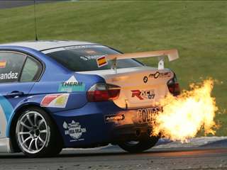 FIA WTCC 2007 Oschersleben SlideshowY Sergio Hernandez Proteam BMW