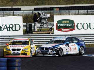 FIA WTCC 2007 Oschersleben SlideshowBP Stefano d'Aste Weichers BMW Luca Rangoni Proteam BMW