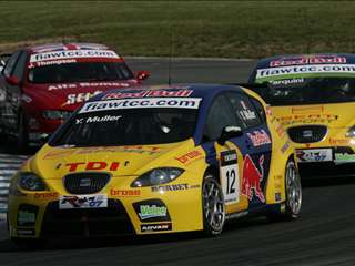 FIA WTCC 2007 Oschersleben SlideshowBP Yvan Muller Gabriele Tarquini SEAT