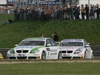 FIA WTCC 2007 Oschersleben SlideshowZZ Augusto Farfus Schnitzer BMW Andy Priaulx RBM BMW