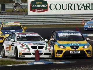 FIA WTCC 2007 Oschersleben SlideshowZZ Tiago Monteiro SEAT Alex Zanardi ROAL BMW