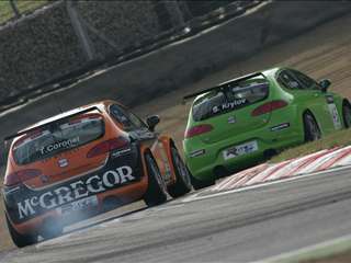 FIA WTCC 2007 Brands Hatch SlideshowX Tom Coronel Sergei Krylov GR-Asia SEAT