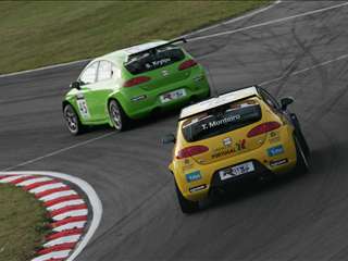 FIA WTCC 2007 Brands Hatch SlideshowX Tiago Monteiro SEAT Sergei Krylov GR-Asia SEAT