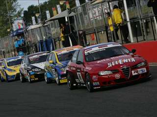 FIA WTCC 2007 Brands Hatch SlideshowX Olivier Tielemans N.Technology Alfa Romeo