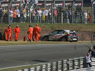 FIA WTCC Pedala crash Moomin