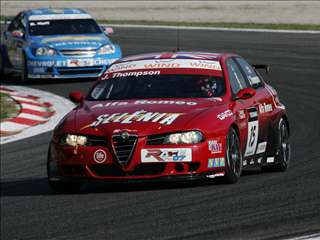 FIA WTCC 2007 Monza Slideshowclarkson James Thompson N.technology Alfa Romeo