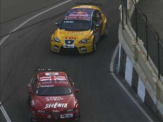 FIA WTCC 2007 Macau test Thompson Muller