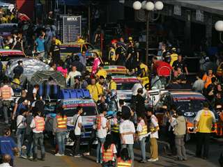 FIA WTCC 2007 Macau test paddock 1