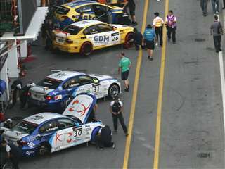 FIA WTCC 2007 Macau Slideshowyong Proteam BMW Luca Rangoni Sergio Hernandez