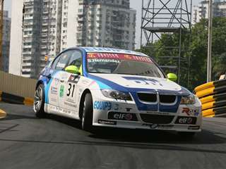 FIA WTCC 2007 Macau Slideshowsuper Sergio Hernandez Proteam BMW