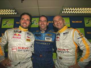 FIA WTCC 2007 Macau Slideshowyumyum Yvan Muller Gabriele Tarquini SEAT Alain Menu Chevrolet