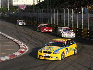 FIA WTCC 2007 Macau Slideshowyumyum Colin Turkington WSR BMW