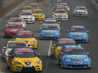 FIA WTCC 2007 Macau slideshowping race one start