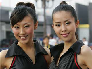 FIA WTCC 2007 Macau Slideshowping Yokohama girls