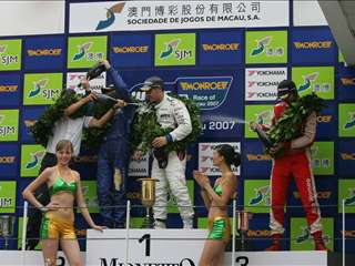 FIA WTCC 2007 Macau Slideshowpunk Podium race two