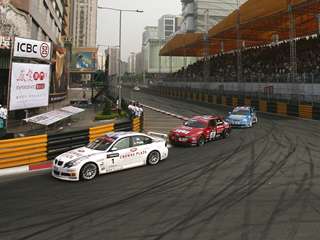 FIA WTCC 2007 Macau Slideshowpunk Andy Priaulx RBM BMW James Thompson N.technology Alfa Romeo Nicola Larini Chevrolet