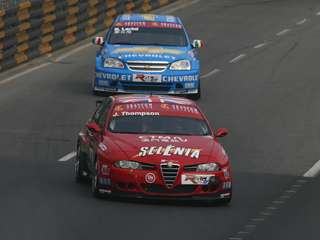 FIA WTCC 2007 Macau Slideshowpunk James Thompson N.technology Alfa Romeo