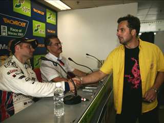 FIA WTCC 2007 Macau Slideshowpunk Andy Priaulx Yvan Muller