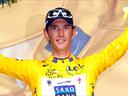 Schleck takes yellow