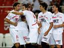 Sevilla leave it late