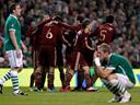 Russia thwart Ireland