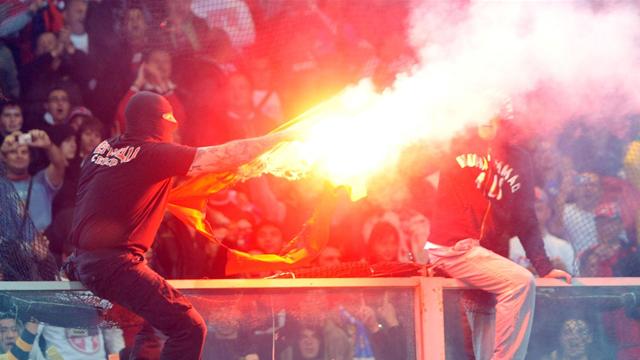 AIK Stockholm handed defeat for firecracker incident