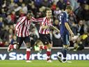 Gyan brace sinks Stoke