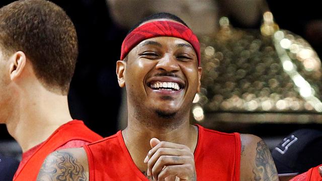 Anthony joins Knicks in nine-player deal