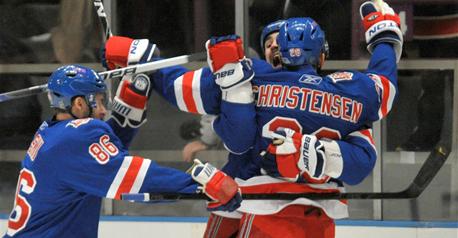 
				Rangers fight back