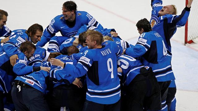 World hockey gold for Finland