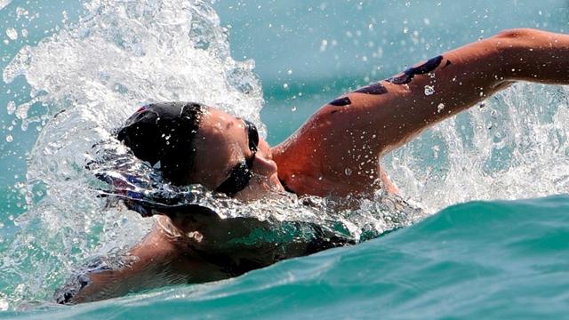 Marathon swimmers ready for Olympic plunge