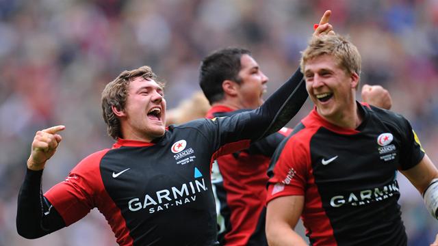 Saracens claim title