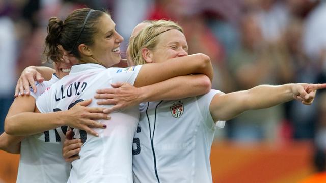 USA beat Brazil - Football - Women's World Cup