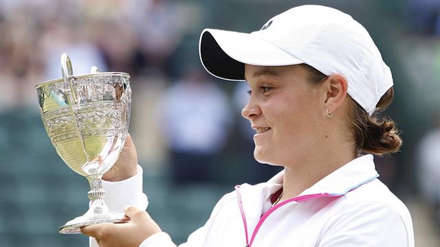 Barty seals Aussie double - Tennis - Wimbledon