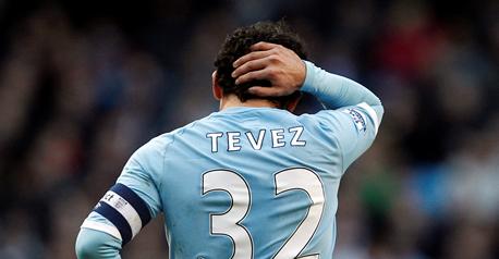 
				Tevez could start