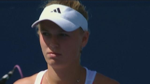 Wozniacki rechute