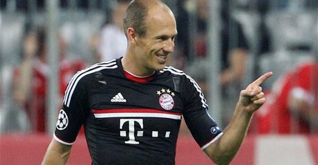 
				Robben inspires Bayern