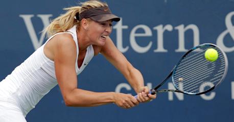 
				<strong>Sharapova</strong> romps into semis