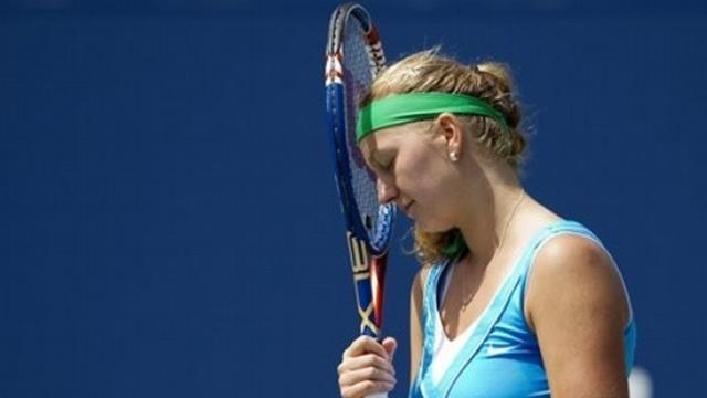 Kvitova cueillie à froid