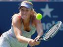Sharapova crashes out