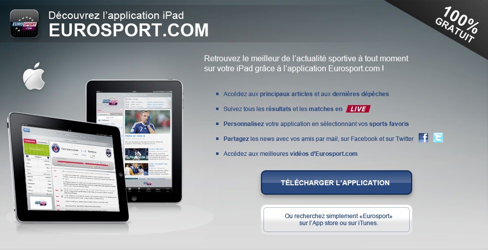 Eurosport iPad App