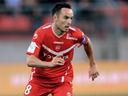 Valenciennes midfielder Danic suffers broken leg