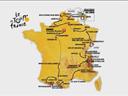 Tour de France 2012 route