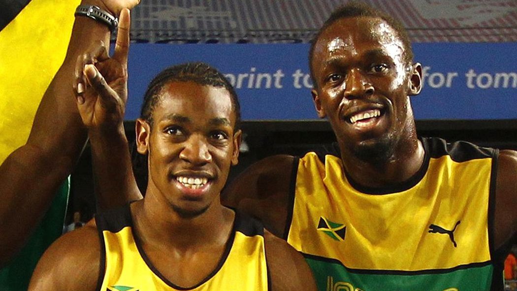 Yohan Blake Usain Blake Jamaica