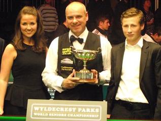 Darren Morgan vainqueur du World Senior Championship 2011 Darren Morgan vainqueur du World Senior Championship 2011