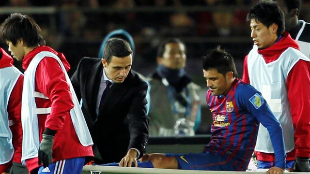Spain striker Villa faces five months out